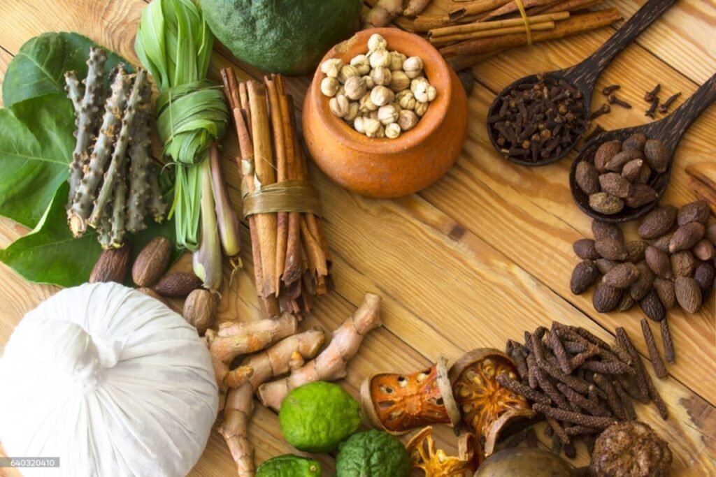 “Ayurvedic herbal products prepared for international export from India”