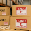 “corrugated export boxes with fragile labels used for zero-damage exports at Mahalaxmi Trade”